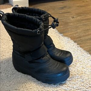 Northside Black Kids Snow Boots